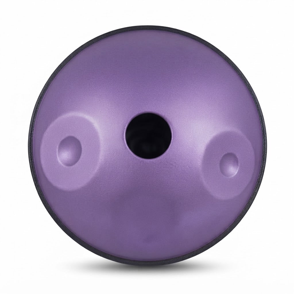 Handpan Violet vue du dessous – Kovapan
