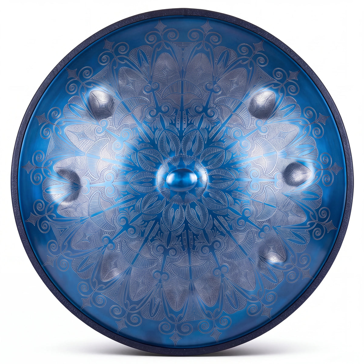 Handpan Bleu Abyss Ré Mineur Kurd – Kovapan