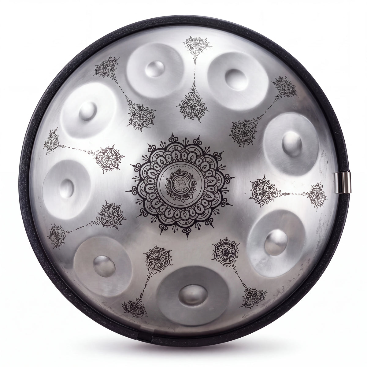 Handpan Celtic Minor LUMANDALA KOVAPAN, vue de face