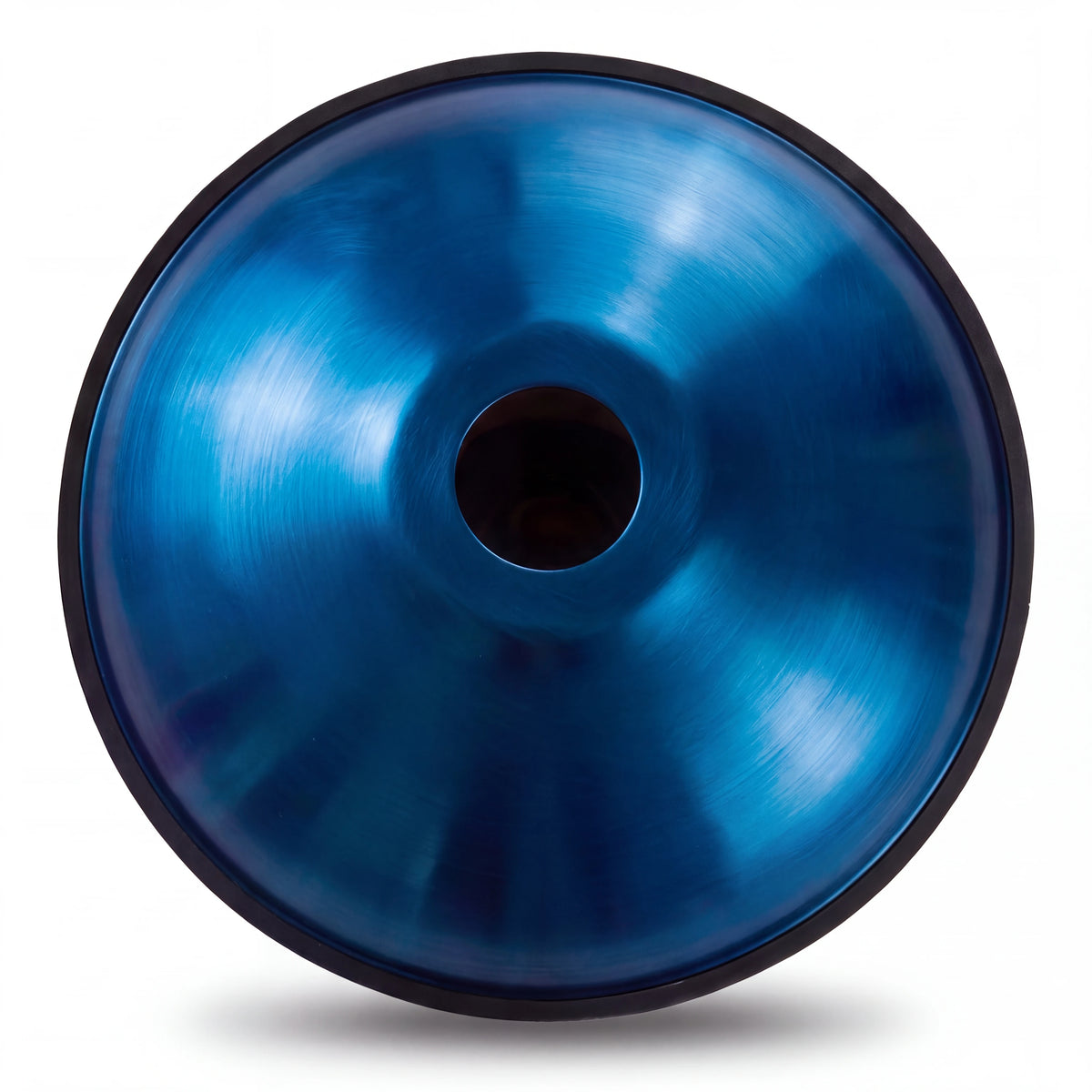 Handpan D Kurd ECLIPSE bleu KOVAPAN, vue de dessous