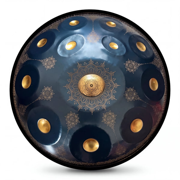 Handpan MANDALA ROYAL - Ré Mineur Kurd - 9 à 14 Notes