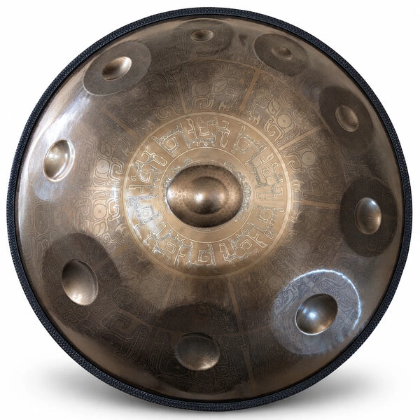 Handpan NETERO - Ré Mineur Kurd - 9 à 14 Notes