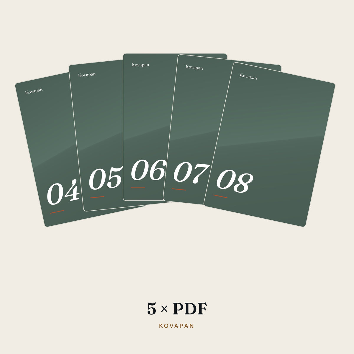 Pack Progression Kovapan : 5 guides PDF handpan