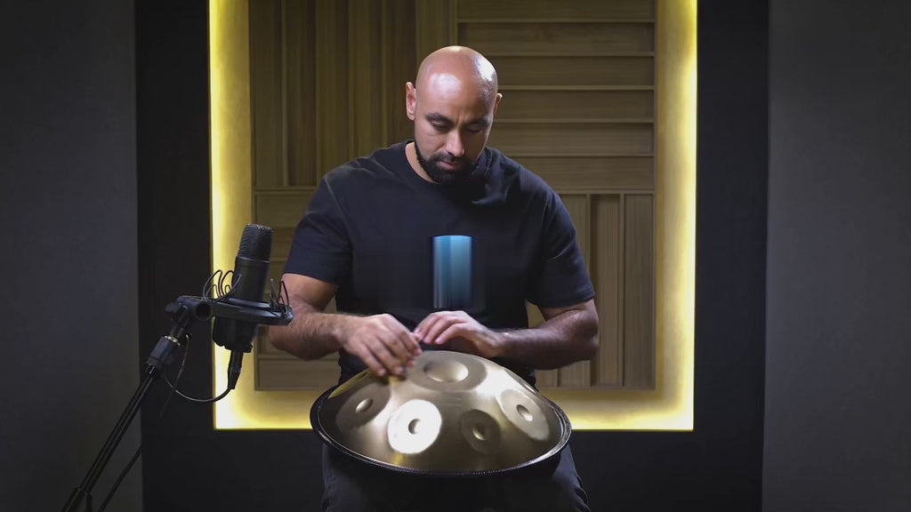Vidéo de démonstration du handpan SAFRAN en Sol Mineur – Kovapan