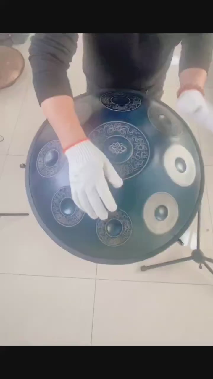 Vidéo de démonstration du handpan BRUME en Ré Mineur Kurd – Kovapan