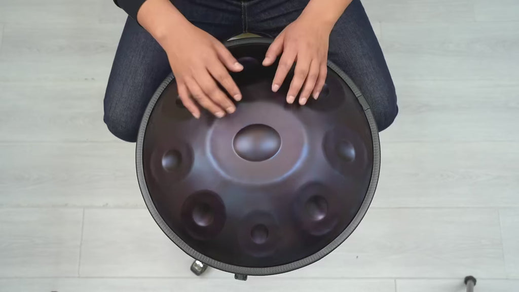 Vidéo de démonstration du handpan KURO en Sol Mineur – Kovapan