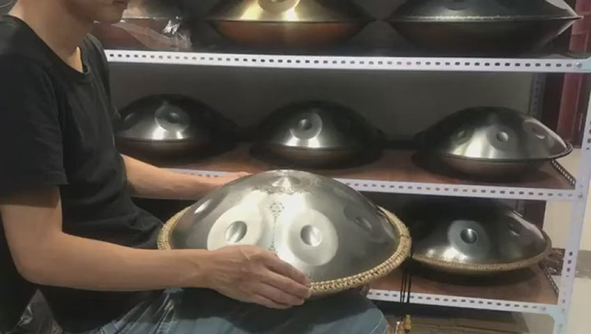 Vidéo de démonstration du handpan CLAIRIÈRE en Sol Mineur – Kovapan