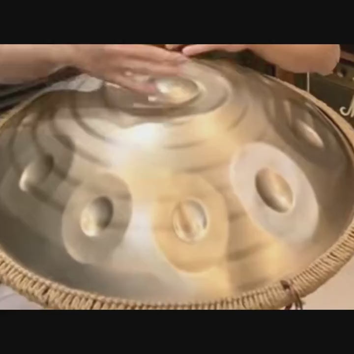 Vidéo de démonstration du handpan NAUTILE en Ré Mineur Kurd – Kovapan
