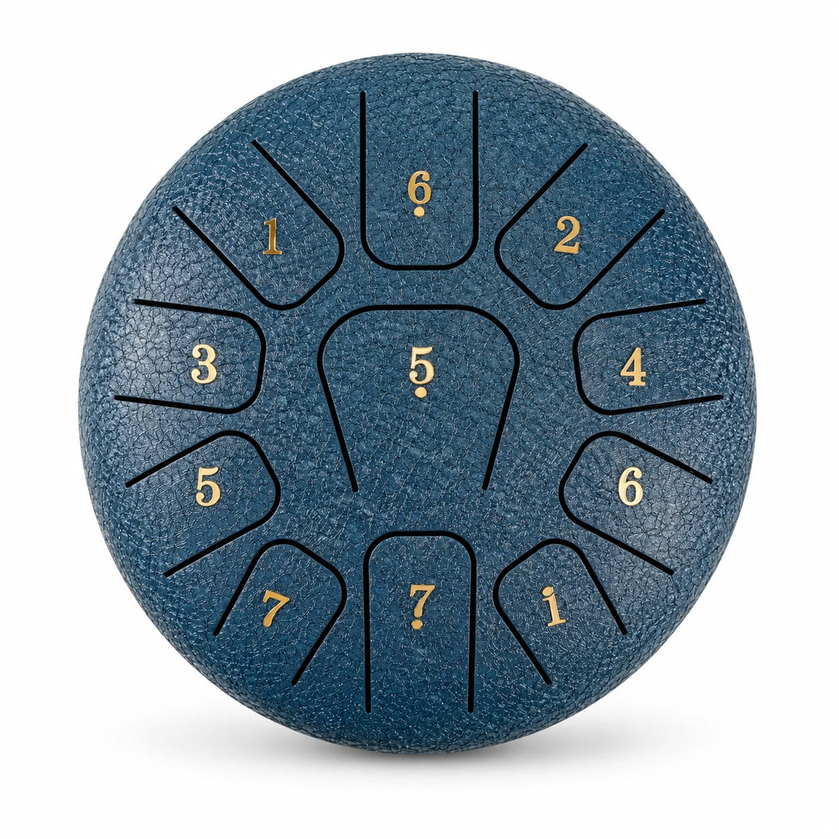 Tongue Drum 11 notes bleu - KOVAPAN